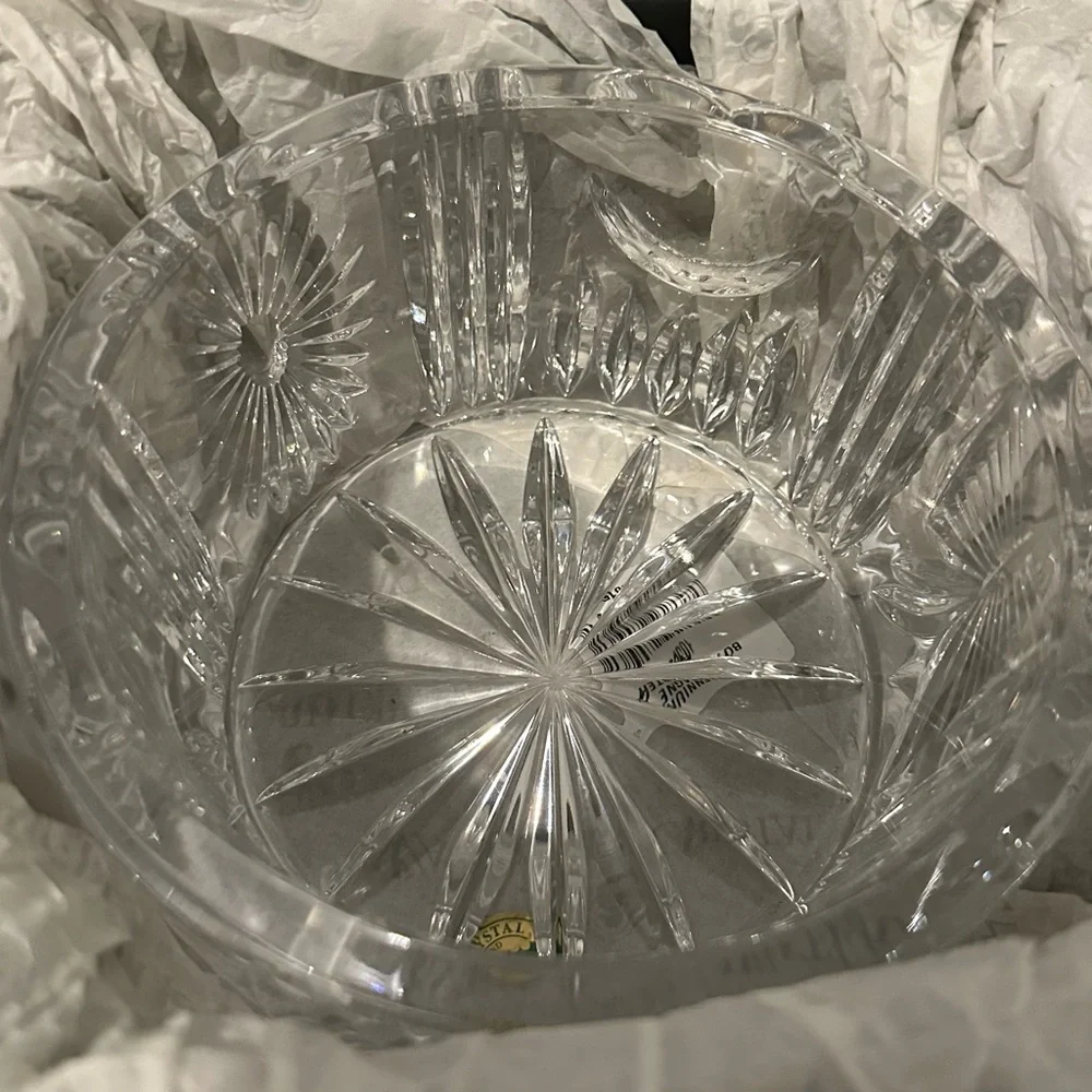 NEW Waterford Crystal Elegant Champagne Bottle Coaster The Millennium Collection